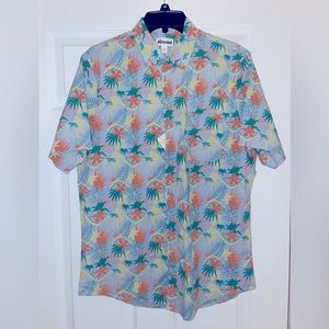 Hawaiian button down shirt by abound.  Size M